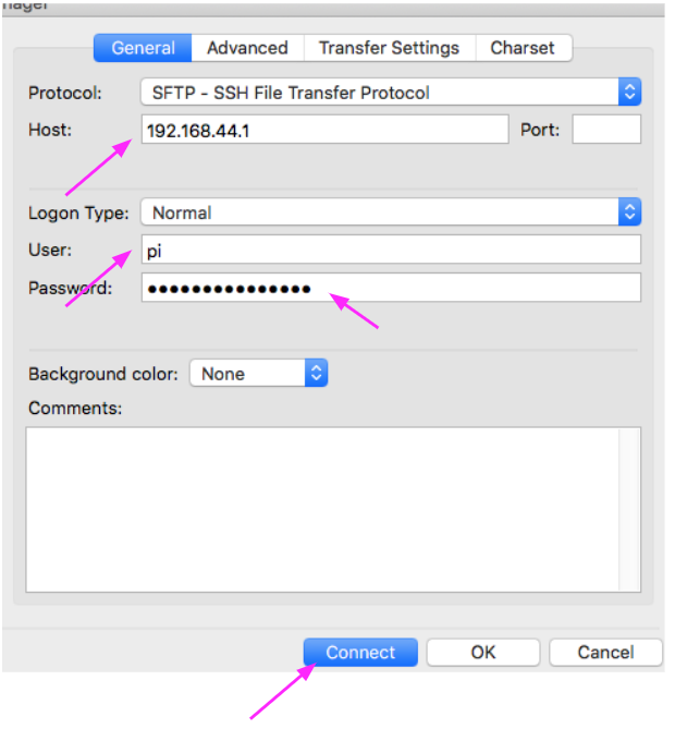 Configure site settings continued