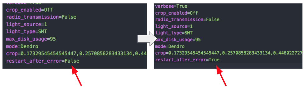 Editing the config.ini file via the Filezilla FTP client